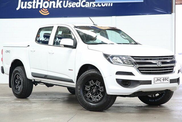 Used Holden Colorado RG MY18 LS Pickup Crew Cab Erina, 2018 Holden Colorado RG MY18 LS Pickup Crew Cab White 6 Speed Sports Automatic Utility