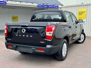 2023 Ssangyong Musso Q261 MY24 ELX Crew Cab Black 6 Speed Sports Automatic Utility