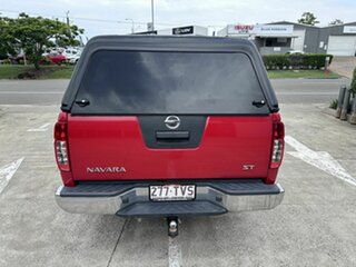 2014 Nissan Navara D40 S6 MY12 ST Red 5 Speed Sports Automatic Utility