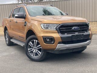 2021 Ford Ranger PX MkIII 2021.25MY Wildtrak Orange 10 Speed Sports Automatic Double Cab Pick Up.