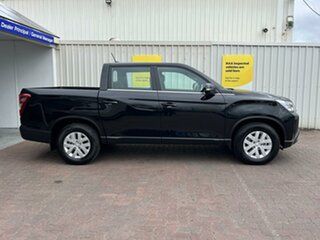 2023 Ssangyong Musso Q261 MY24 ELX Crew Cab Black 6 Speed Sports Automatic Utility