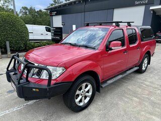 2014 Nissan Navara D40 S6 MY12 ST Red 5 Speed Sports Automatic Utility