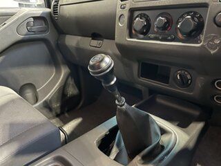 2012 Nissan Navara D40 S6 MY12 ST-X King Cab White 6 Speed Manual Utility