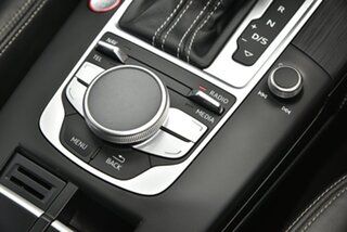 2015 Audi S3 8V MY15 Sportback S Tronic Quattro White 6 Speed Sports Automatic Dual Clutch Hatchback