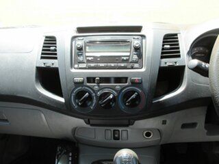 2010 Toyota Hilux SR White 5 Speed Manual Dual Cab