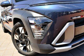 2024 Hyundai Kona SX2.V1 MY24 Premium 2WD Denim Blue 1 Speed Constant Variable Wagon.