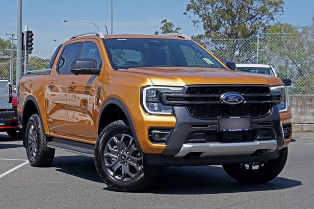 Used Ford Ranger PY 2023.50MY Wildtrak Ebbw Vale, 2023 Ford Ranger PY 2023.50MY Wildtrak Luxe Yellow 10 Speed Sports Automatic Double Cab Pick Up