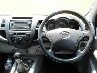 2010 Toyota Hilux SR White 5 Speed Manual Dual Cab