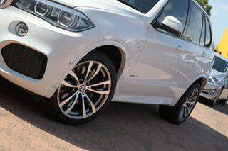 2014 BMW X5 F15 xDrive 50I White 8 Speed Automatic Wagon.