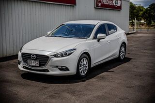 2018 Mazda 3 White Sedan