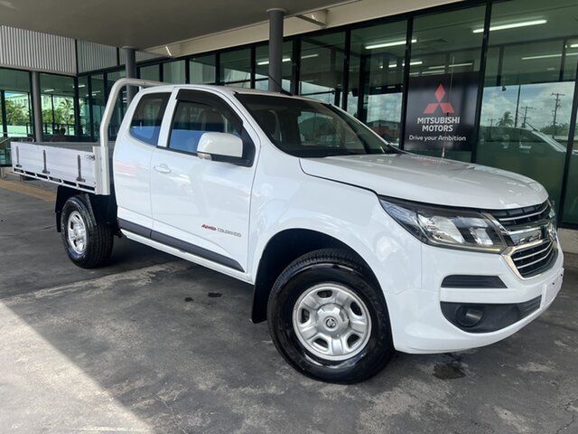 Used Holden Colorado RG MY18 LS Space Cab Cairns, 2017 Holden Colorado RG MY18 LS Space Cab White 6 Speed Sports Automatic Cab Chassis