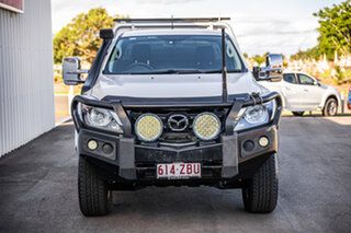 2018 Mazda BT-50 UR0YG1 XT Freestyle White 6 Speed Sports Automatic Cab Chassis