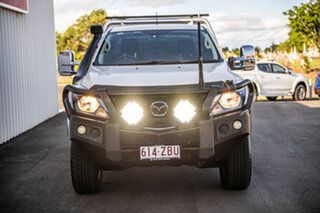 2018 Mazda BT-50 UR0YG1 XT Freestyle White 6 Speed Sports Automatic Cab Chassis