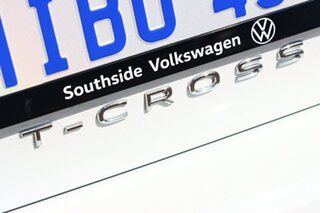 2023 Volkswagen T-Cross C1 MY23 Update 85TFSI Life Pure White 7 Speed Auto Direct Shift Wagon