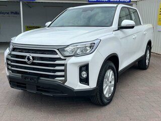 2023 Ssangyong Musso Q261 MY24 ELX Crew Cab White 6 Speed Sports Automatic Utility