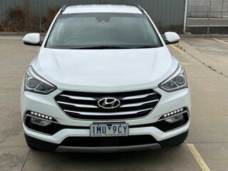 2018 Hyundai Santa Fe DM5 MY18 Active White 6 Speed Sports Automatic Wagon.