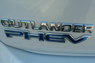 2014 Mitsubishi Outlander ZJ MY14.5 PHEV AWD Aspire White 1 Speed Automatic Wagon Hybrid