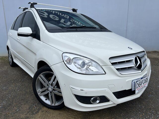 Used Mercedes-Benz B180 245 MY11 Hoppers Crossing, 2011 Mercedes-Benz B180 245 MY11 White 7 Speed CVT Auto Sequential Hatchback
