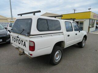 2002 Toyota Hilux White 5 Speed Manual Dual Cab