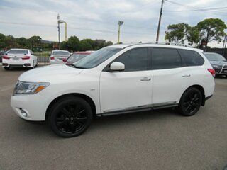 2013 Nissan Pathfinder R52 TI (4x4) White Continuous Variable Wagon