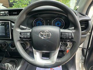 2019 Toyota Hilux TGN121R Workmate 4x2 White 5 Speed Manual Cab Chassis