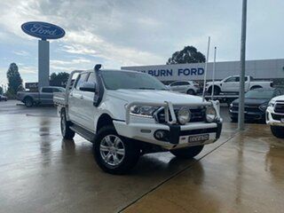 2019 Ford Ranger XLT White Sports Automatic Double Cab Pick Up.