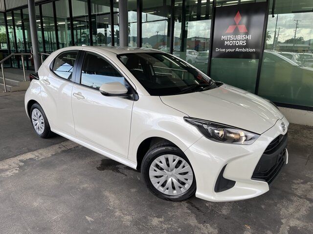 Used Toyota Yaris Mxpa10R Ascent Sport Cairns, 2022 Toyota Yaris Mxpa10R Ascent Sport White 1 Speed Constant Variable Hatchback