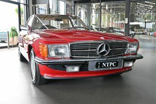 1986 Mercedes-Benz 560SL R107 Red 4 Speed Automatic Convertible