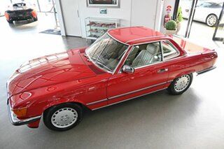 1986 Mercedes-Benz 560SL R107 Red 4 Speed Automatic Convertible