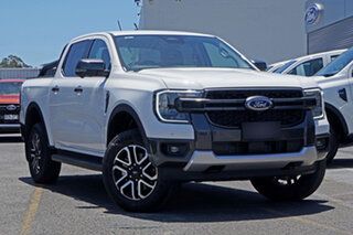 2023 Ford Ranger PY 2023.50MY Sport Arctic White 10 Speed Sports Automatic Double Cab Pick Up.