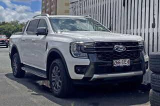 2023 Ford Ranger PY 2023.50MY Wildtrak Arctic White 10 Speed Sports Automatic Double Cab Pick Up