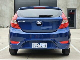 2016 Hyundai Accent RB4 MY17 Active Blue 6 Speed Constant Variable Hatchback