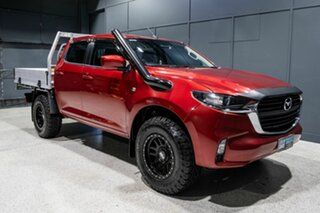 2021 Mazda BT-50 B30B XT (4x4) Red 6 Speed Automatic Dual Cab Chassis
