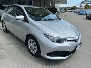 2015 Toyota Corolla ZRE182R Ascent S-CVT Silver 7 Speed Constant Variable Hatchback