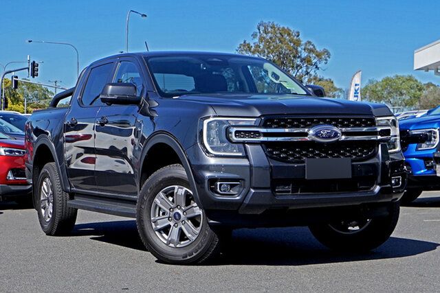 Used Ford Ranger PY 2023.50MY XLT Springwood, 2023 Ford Ranger PY 2023.50MY XLT Meteor Grey 10 Speed Sports Automatic Double Cab Pick Up