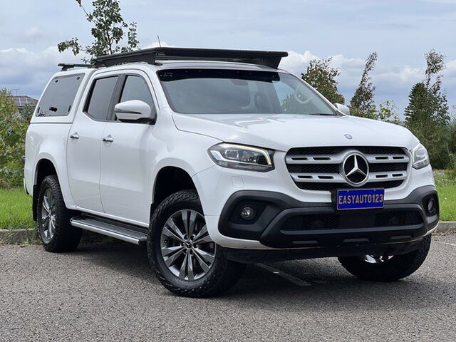 Used Mercedes-Benz X-Class 470 X250d 4MATIC Progressive Liverpool, 2018 Mercedes-Benz X-Class 470 X250d 4MATIC Progressive White 7 Speed Sports Automatic Utility