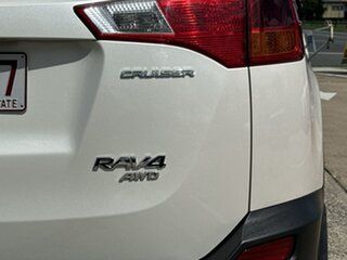 2013 Toyota RAV4 ALA49R Cruiser AWD White 6 Speed Sports Automatic Wagon