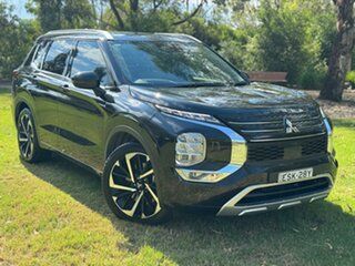 2022 Mitsubishi Outlander ZM MY22 Exceed AWD Black 8 Speed Constant Variable Wagon.