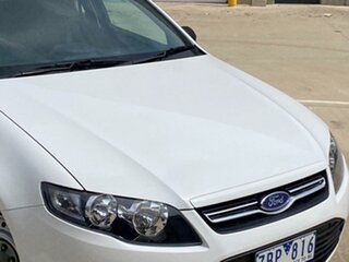 2012 Ford Falcon FG MkII Super Cab White 6 Speed Sports Automatic Cab Chassis