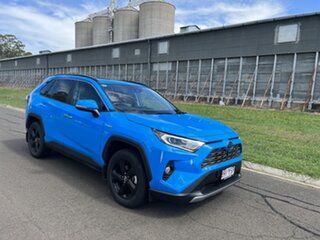 2019 Toyota RAV4 Axah52R Cruiser 2WD Eclectic Blue 6 Speed Constant Variable Wagon Hybrid