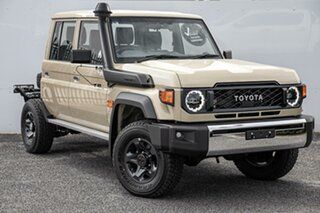 2023 Toyota Landcruiser Vdjl79R GXL Double Cab Gold 5 Speed Manual Cab Chassis
