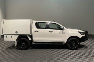 2020 Toyota Hilux GUN126R SR Double Cab White 6 speed Automatic Cab Chassis