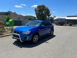 2015 Mitsubishi ASX XB MY15.5 LS 2WD Blue 6 Speed Constant Variable Wagon.
