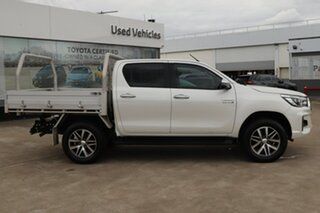 2020 Toyota Hilux GUN126R SR5 Double Cab Crystal Pearl 6 Speed Sports Automatic Cab Chassis