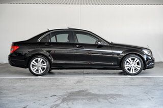 2011 Mercedes-Benz C-Class W204 MY11 C200 CDI BlueEFFICIENCY 7G-Tronic + Obsidian Black Metallic