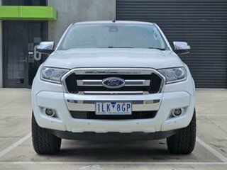 2017 Ford Ranger PX MkII XLT Double Cab White 6 Speed Sports Automatic Utility.