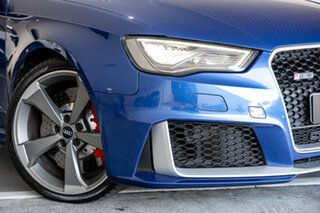 2016 Audi RS 3 8V MY16 Sportback S Tronic Quattro Sepang Blue Pearlescent 7 Speed