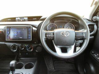 2018 Toyota Hilux GUN136R SR White 6 Speed Sports Automatic Dual Cab