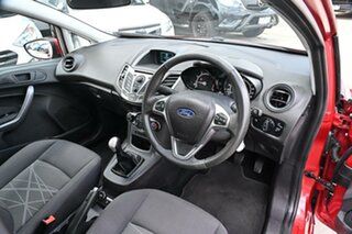 2017 Ford Fiesta WZ Ambiente Red 5 Speed Manual Hatchback