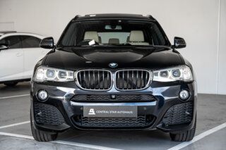 2017 BMW X3 F25 LCI xDrive20d Steptronic Carbon Black Metallic 8 Speed Automatic Wagon